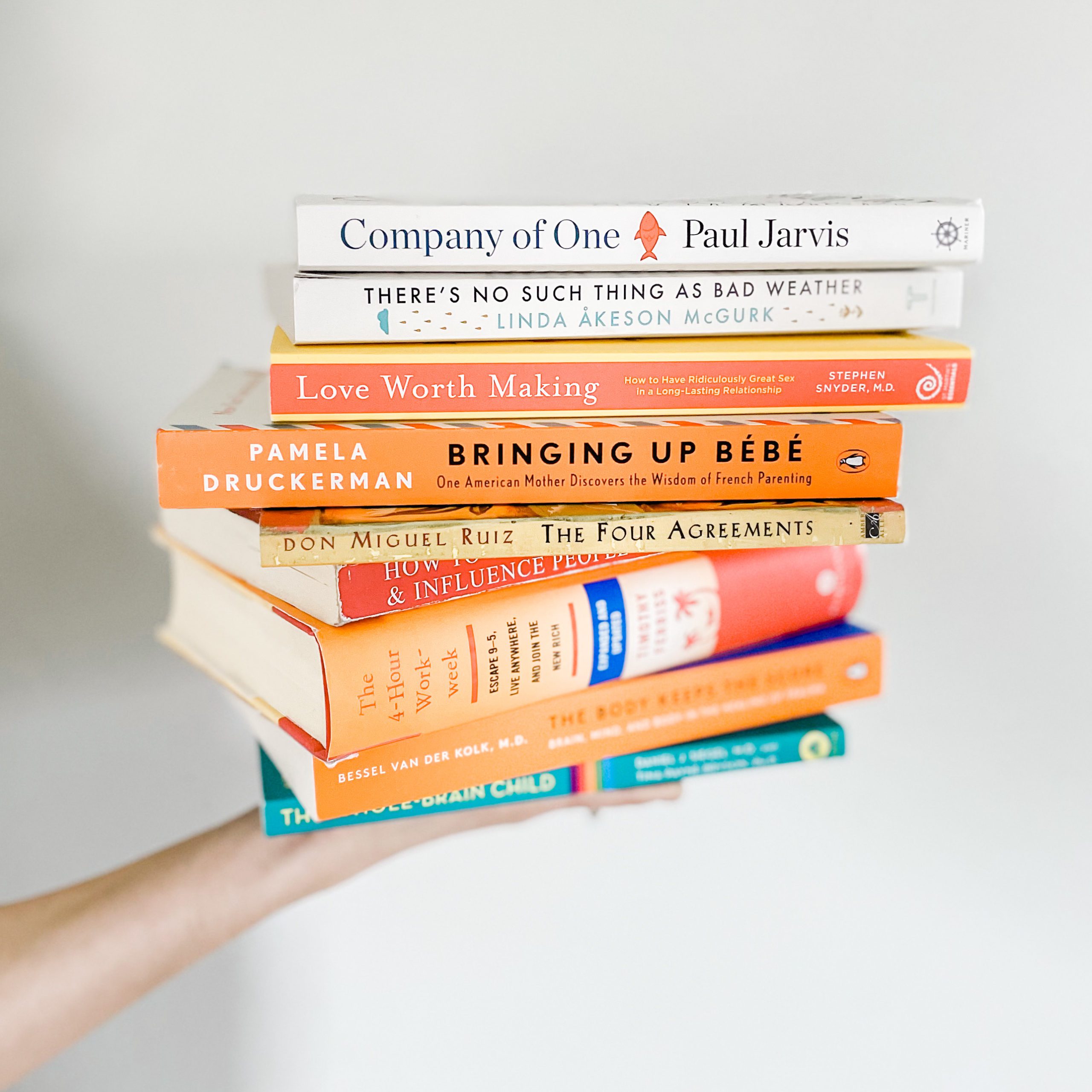 Stack of our favorite books